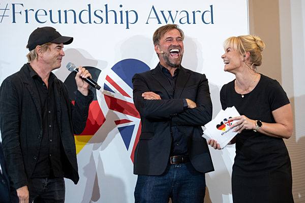 German-Britisch-Freundship-Award für Jürgen Klopp