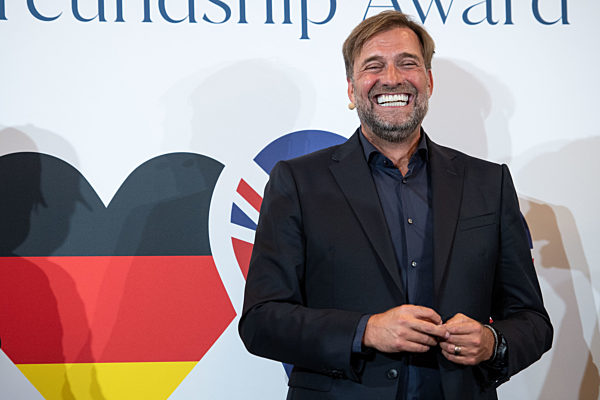 German-Britisch-Freundship-Award für Jürgen Klopp