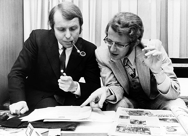 Dieter Thomas Heck mit seinem Anwalt Helmut Hennings