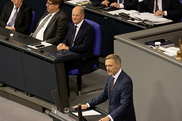Regierungserklärung zur aktuellen Lage im Bundestag, Berlin, 13.11.2024