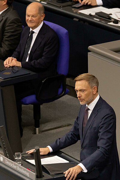 Regierungserklärung zur aktuellen Lage im Bundestag, Berlin, 13.11.2024