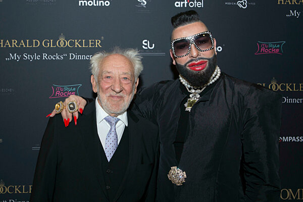 Harald Glööckler, Fashion-Dinner im Ermelerhaus, Berlin, 29.01.2025