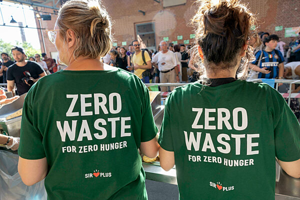 Sirplus, Weltrekordversuch zur Rettung von abgelaufenen Lebensmitteln, Malzfabrik, Berlin, 19.08.2025