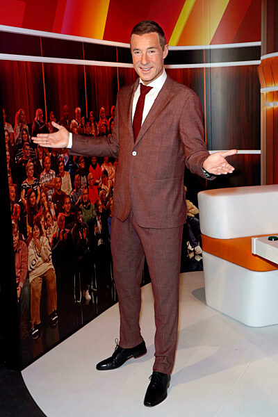 Kai Pflaume, Präsentation seiner Wachsfigur im Madame Tussaud's, Berlin, 24.09.2025