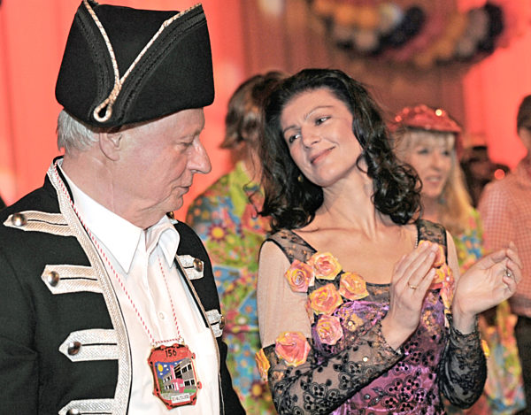 Lafontaine beim Karneval