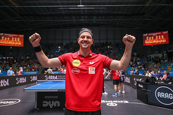 Frankfurt am  30. Juni  2024, Tischtennis Bundesliga Liebherr TTBL-Finale 1...