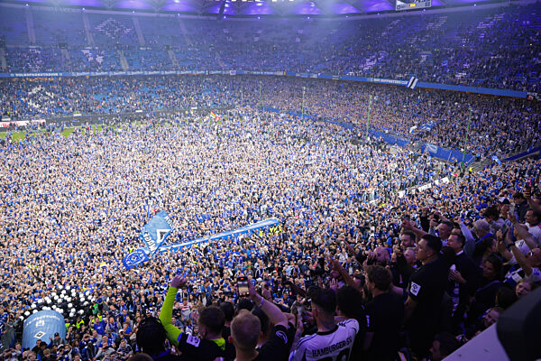 GER,Hamburg, Fussball, DFL Hamburger SV vs SSV Ulm 1846 , im Volksparkstadion, 10.05.2025 ,