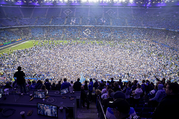 GER,Hamburg, Fussball, DFL Hamburger SV vs SSV Ulm 1846 , im Volksparkstadion, 10.05.2025 ,