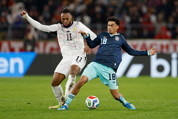 Fussball Testspiel [test match], Deutschland ? Ghana