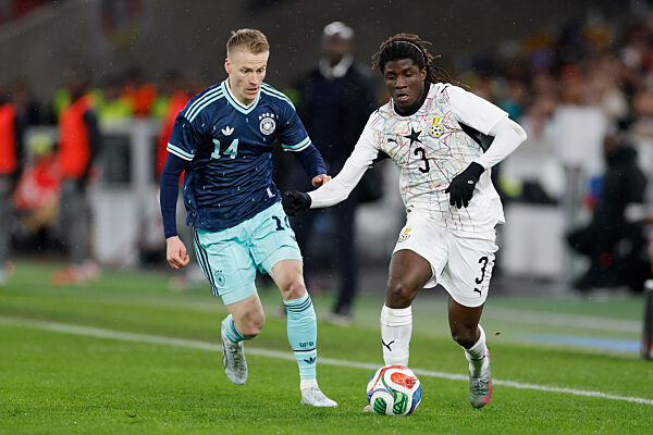 Fussball Testspiel [test match], Deutschland ? Ghana