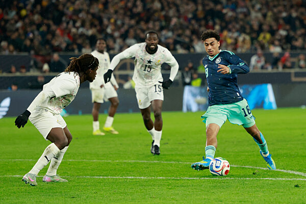 Fussball Testspiel [test match], Deutschland ? Ghana