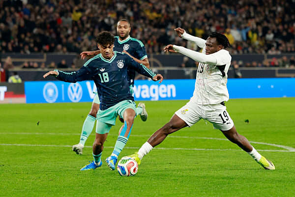 Fussball Testspiel [test match], Deutschland ? Ghana