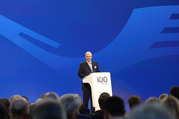 Official ceremony marking the 100th anniversary of the founding of Lufthansa