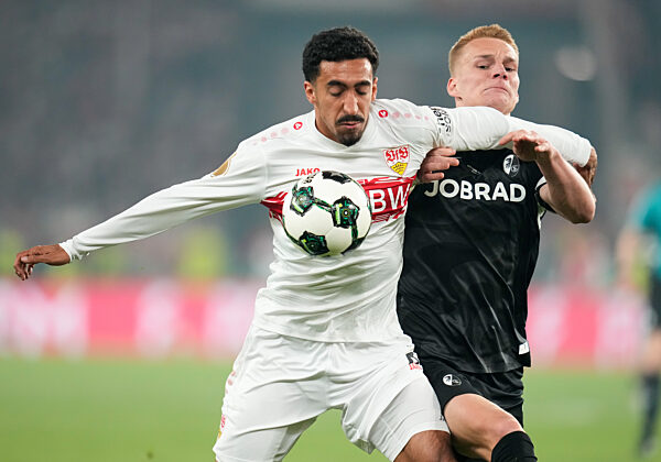 GER, Stuttgart - Freiburg, DFB-Pokal [German Cup], Halbfinale, 23.04.2026