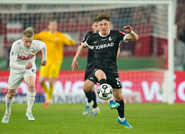 GER, Stuttgart - Freiburg, DFB-Pokal [German Cup], Halbfinale, 23.04.2026