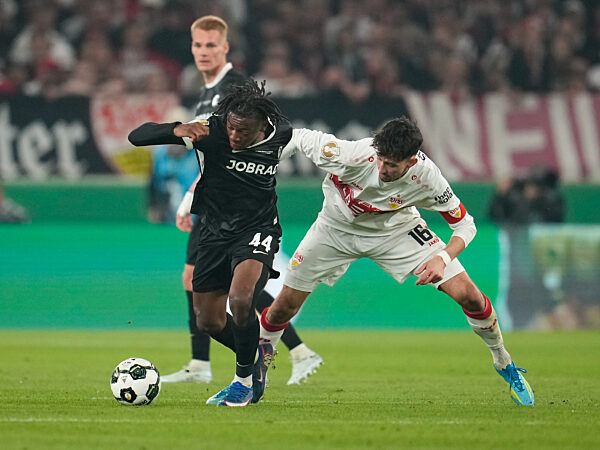 GER, Stuttgart - Freiburg, DFB-Pokal [German Cup], Halbfinale, 23.04.2026