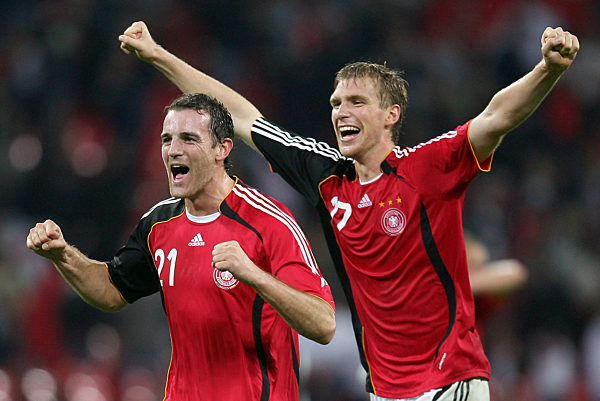 Fußball- Länderspiel England - Deutschland 1:2