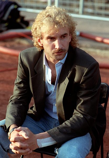 Fußball-EM '92: Finale: Rudi Völler als Zuschauer