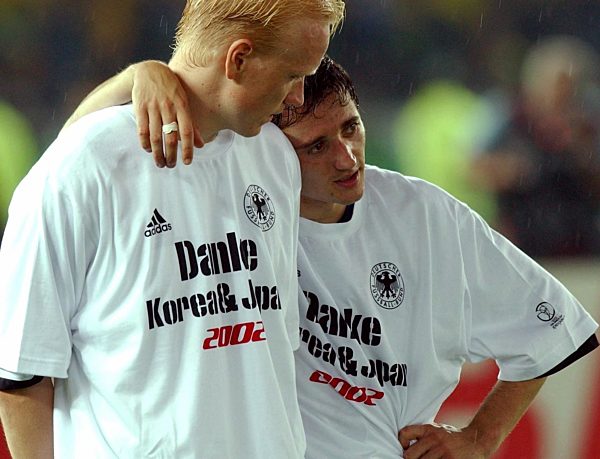 Soccer World Cup 2002: Germany lost 0-2 against Brazil in the final