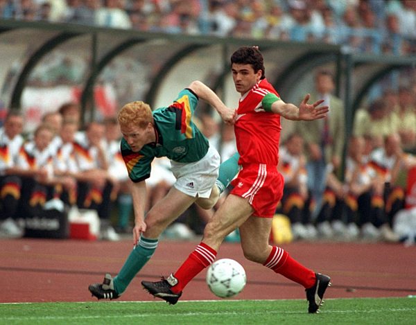 Fußball: Matthias Sammer im Türkei-Spiel 1992