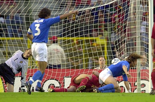 Fußball-EM 2000: Italien - Belgien 2:0