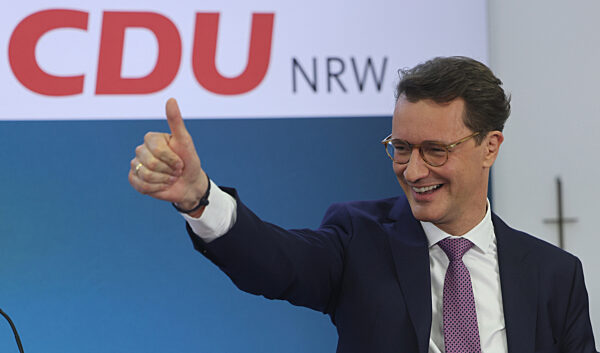 Landtagswahl in Nordrhein-Westfalen - CDU-Wahlparty