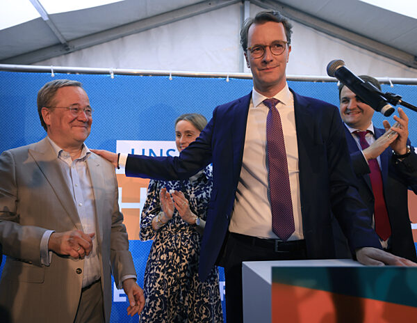 Landtagswahl in Nordrhein-Westfalen - CDU-Wahlparty