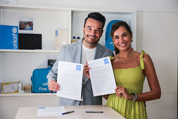 Jana Ina und Giovanni Zarrella sind Unicef-Paten