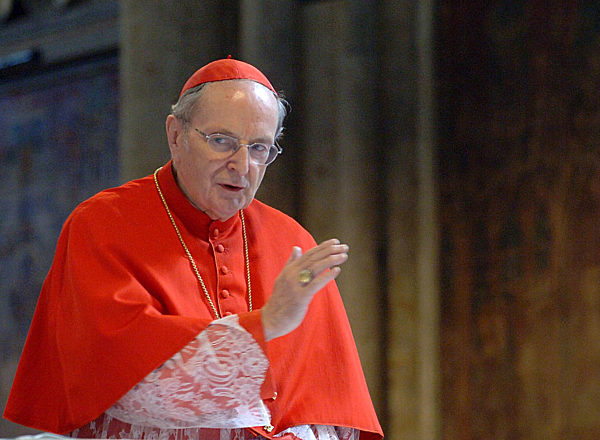 Der Kardinal von Köln, Joachim Kardinal Meisner...