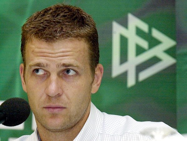Fußball: Oliver Bierhoff auf Pressekonferenz