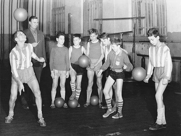 Fußball - Nachwuchs-Training in Halle/Saale
