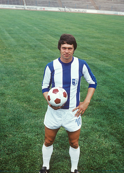 Fußball - Magdeburgs Torjäger Jürgen Sparwasser