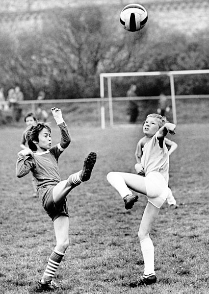 DDR - Fußball - Schülerfußball in Halle/Saale