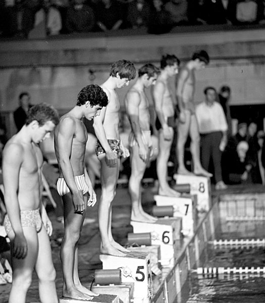DDR - Schwimmen - Länderkampf DDR-USA 1971 in Leipzig