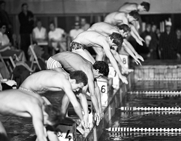 DDR - Schwimmen - Länderkampf DDR-USA 1971 in Leipzig
