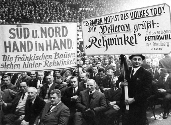 Bauerndemonstration in Dortmund 1967
