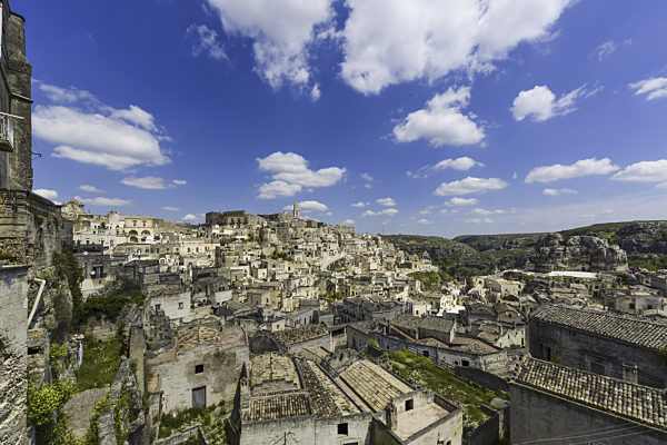 Sassi von Matera, Europaeische Kulturhauptstadt 2019, Sassi di Matera, European Cultural Capital 2019