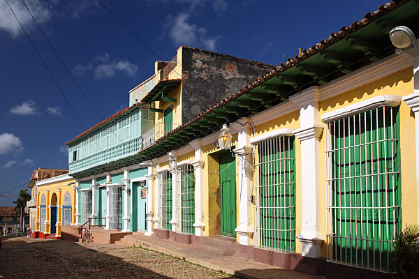 Gasse im Zentrum der Altstadt von Trinidad, alleyway in the centre of Trinidad