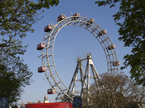 Riesenrad auf dem Wiener Prater, Giant Ferry Wheel on Wiener Prater