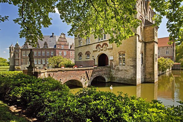 Wasserschloss Darfeld im Muensterland, castle Darfeld