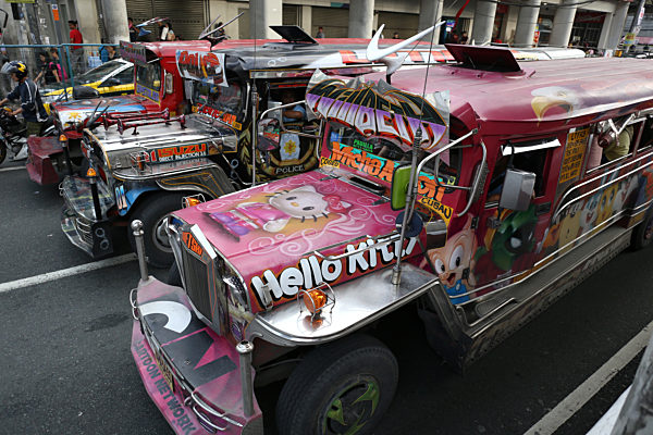 Jeepneys in Manila