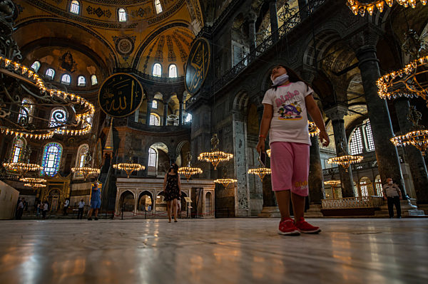 Öffnung der Hagia Sophia fürs islamische Gebet angeordnet