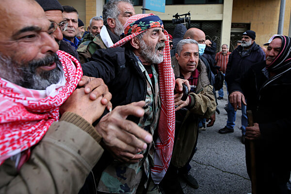 Protest against economic conditions in Lebanon