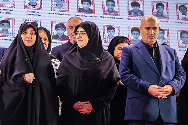 Iran women's team footballers retrun home