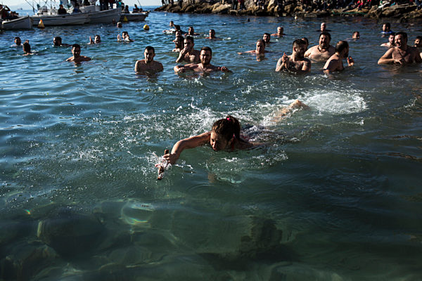 Dreikönigsritual in Griechenland