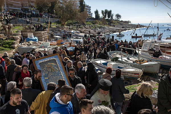 Dreikönigsritual in Griechenland