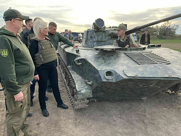 Lambrecht in der Ukraine