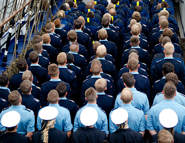 Auslaufen Segelschulschiff Gorch Fock