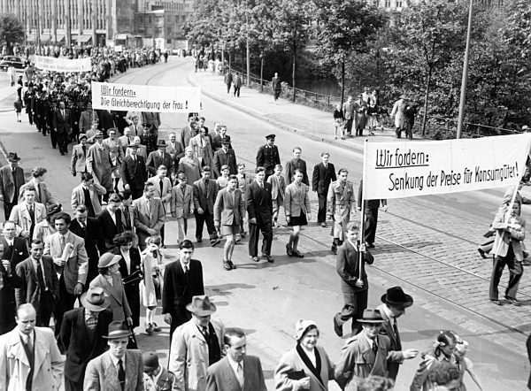 May 1st rally in Ruhr area