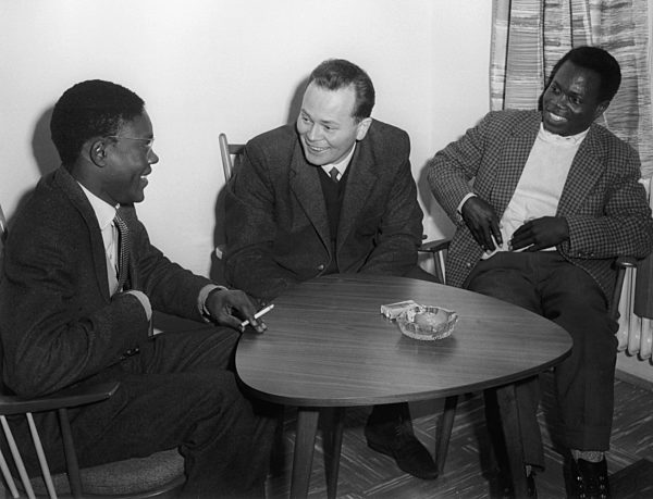 Students inside the Goethe-Institute in Kochel